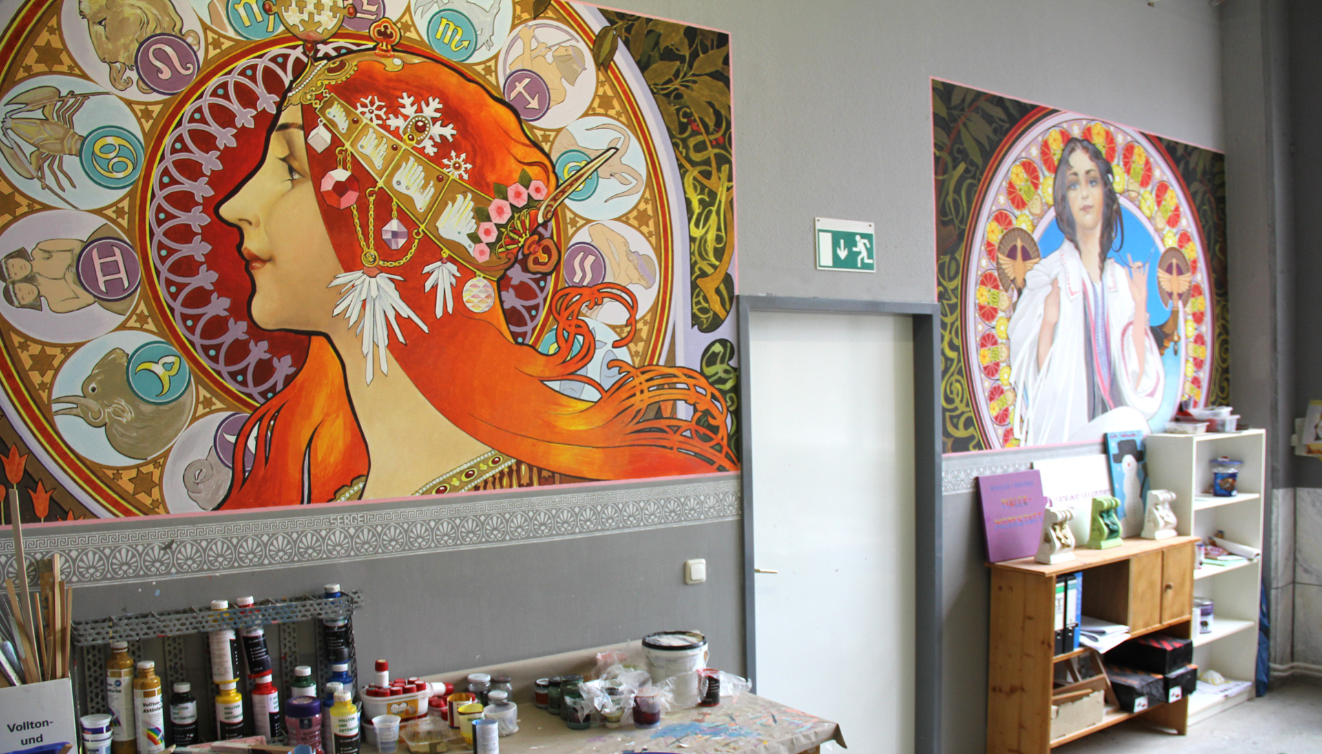 Unsere Malerwerkstatt in der Josef-Orlopp-Straße 92 - 106